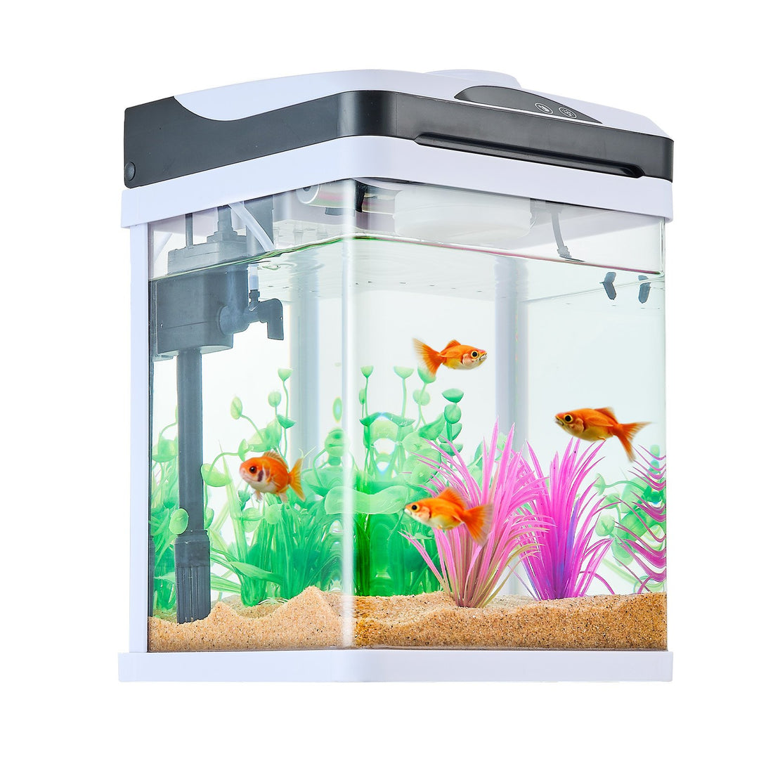 2-Gallon LED Smart Square Fish Tank