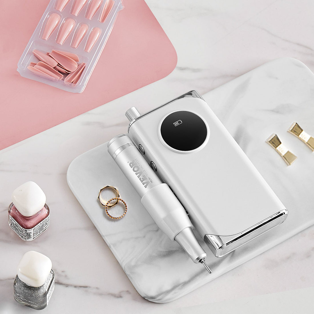 VEVOR Cordless Nail Drill – 40,000RPM