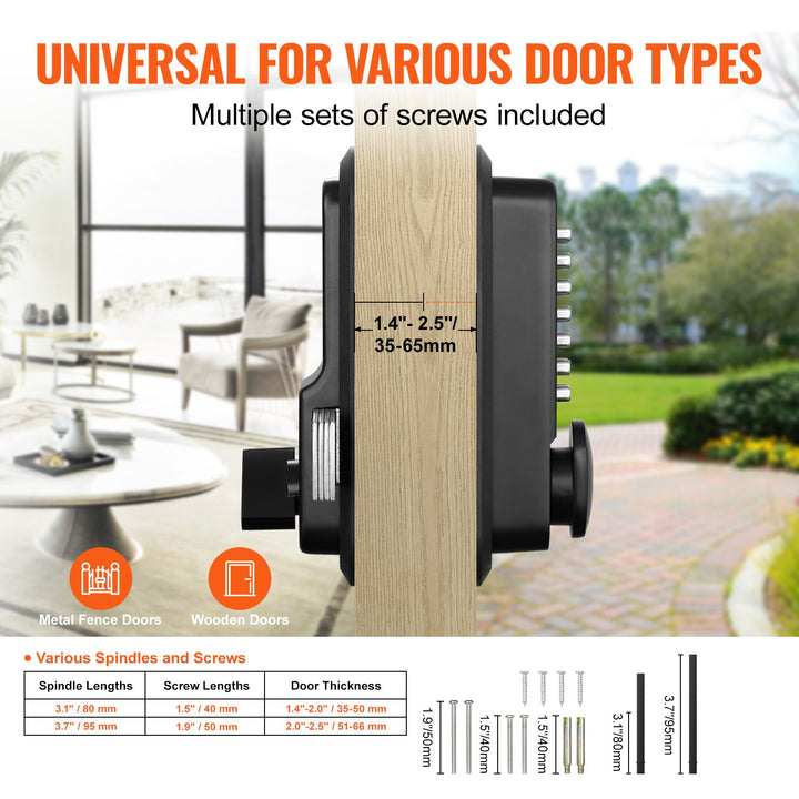 VEVOR Mechanical Keyless Entry Door Lock