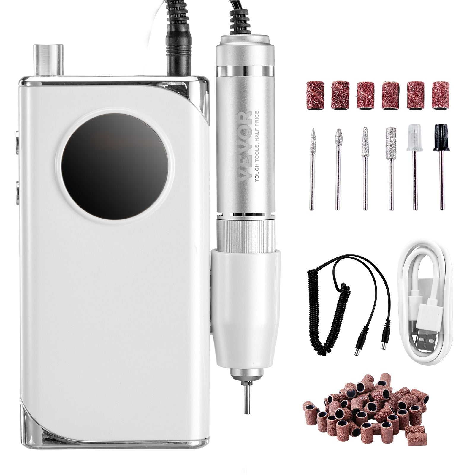 VEVOR Cordless Nail Drill – 40,000RPM