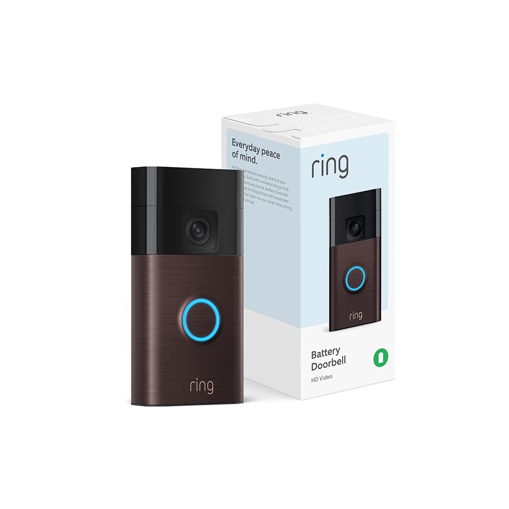 Ring Battery Doorbell | Home or business security with Head-to-Toe Video