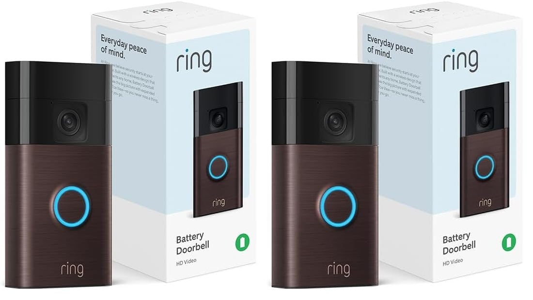 Ring Battery Doorbell | Home or business security with Head-to-Toe Video