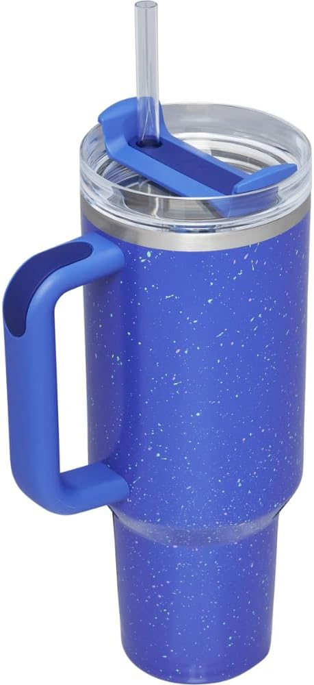 Stainless Steel Vacuum Insulated Tumbler with Lid and Straw