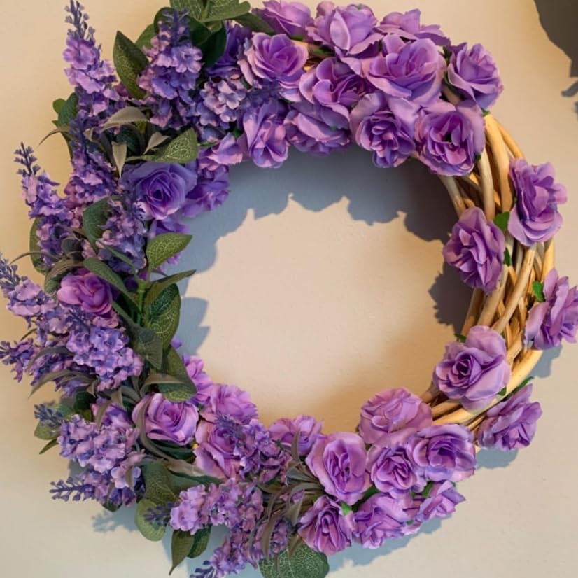 Kesoto 50pcs Red Roses Buds Artificial Flowers Bulk