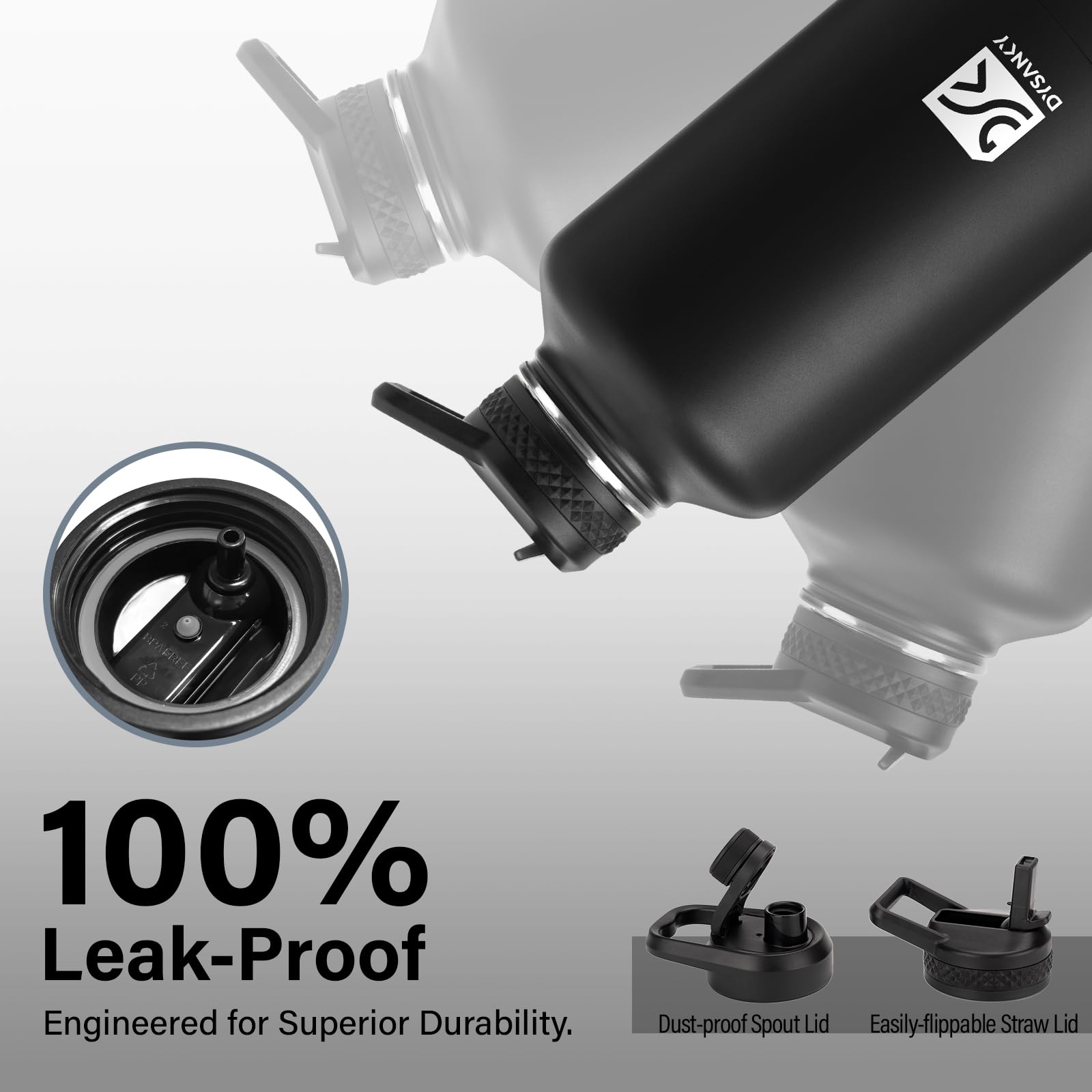 DYSANKY Insulated Vacuum Metal  Water Bottle