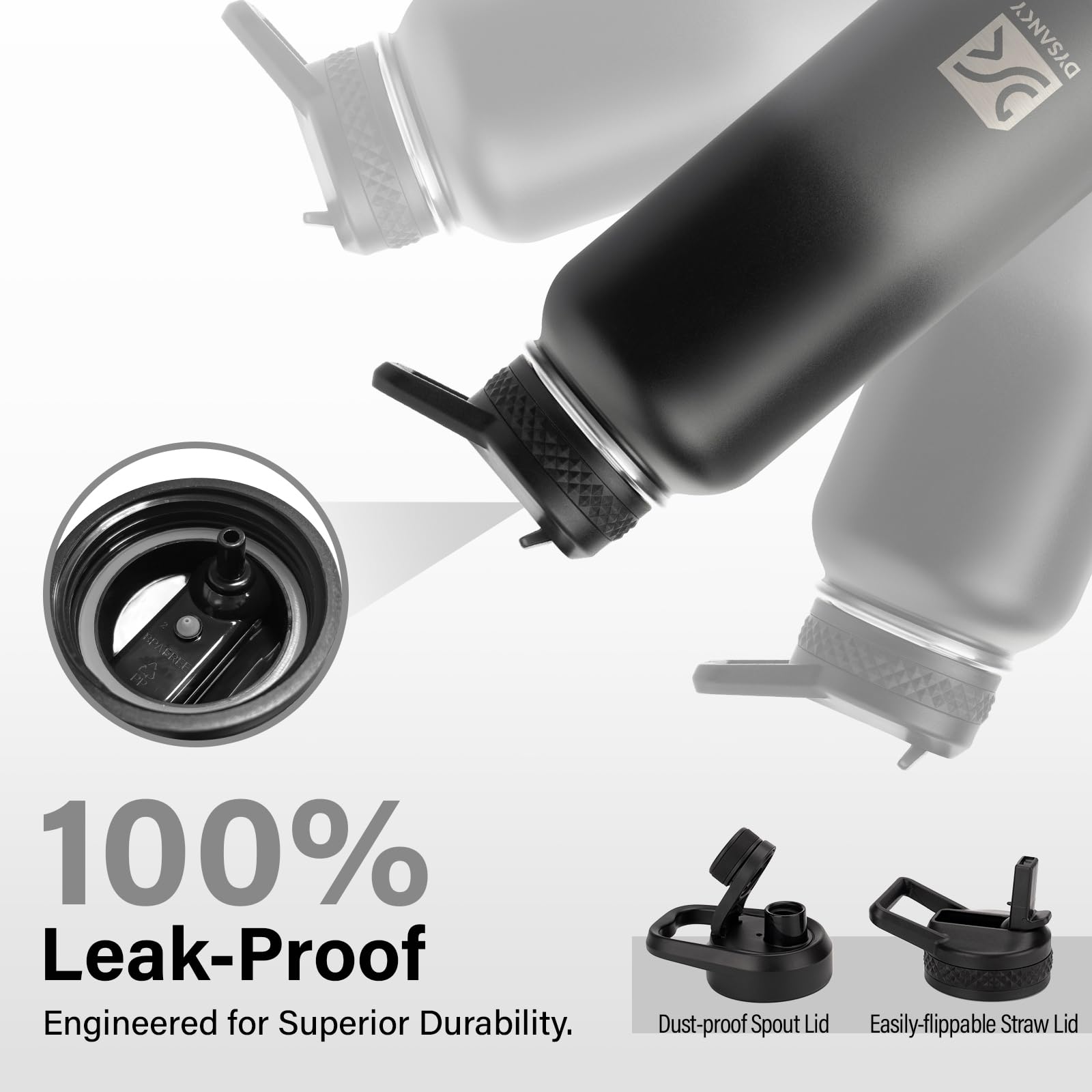 DYSANKY Insulated Vacuum Metal  Water Bottle