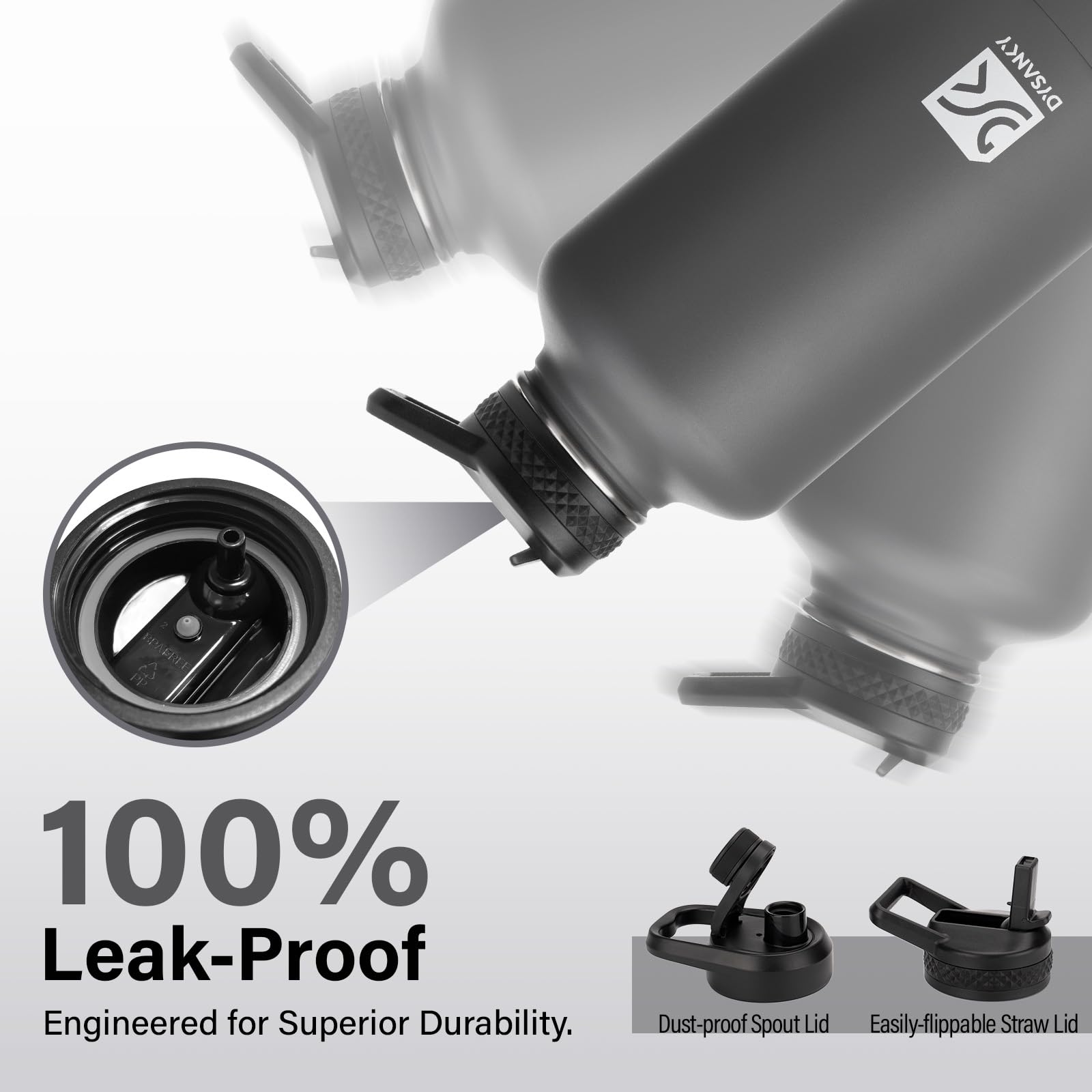 DYSANKY Insulated Vacuum Metal  Water Bottle