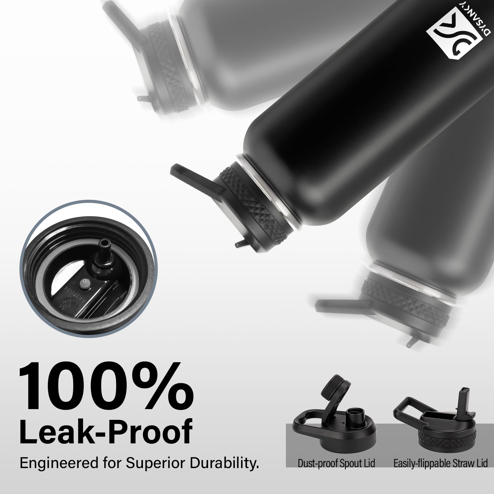 DYSANKY Insulated Vacuum Metal  Water Bottle