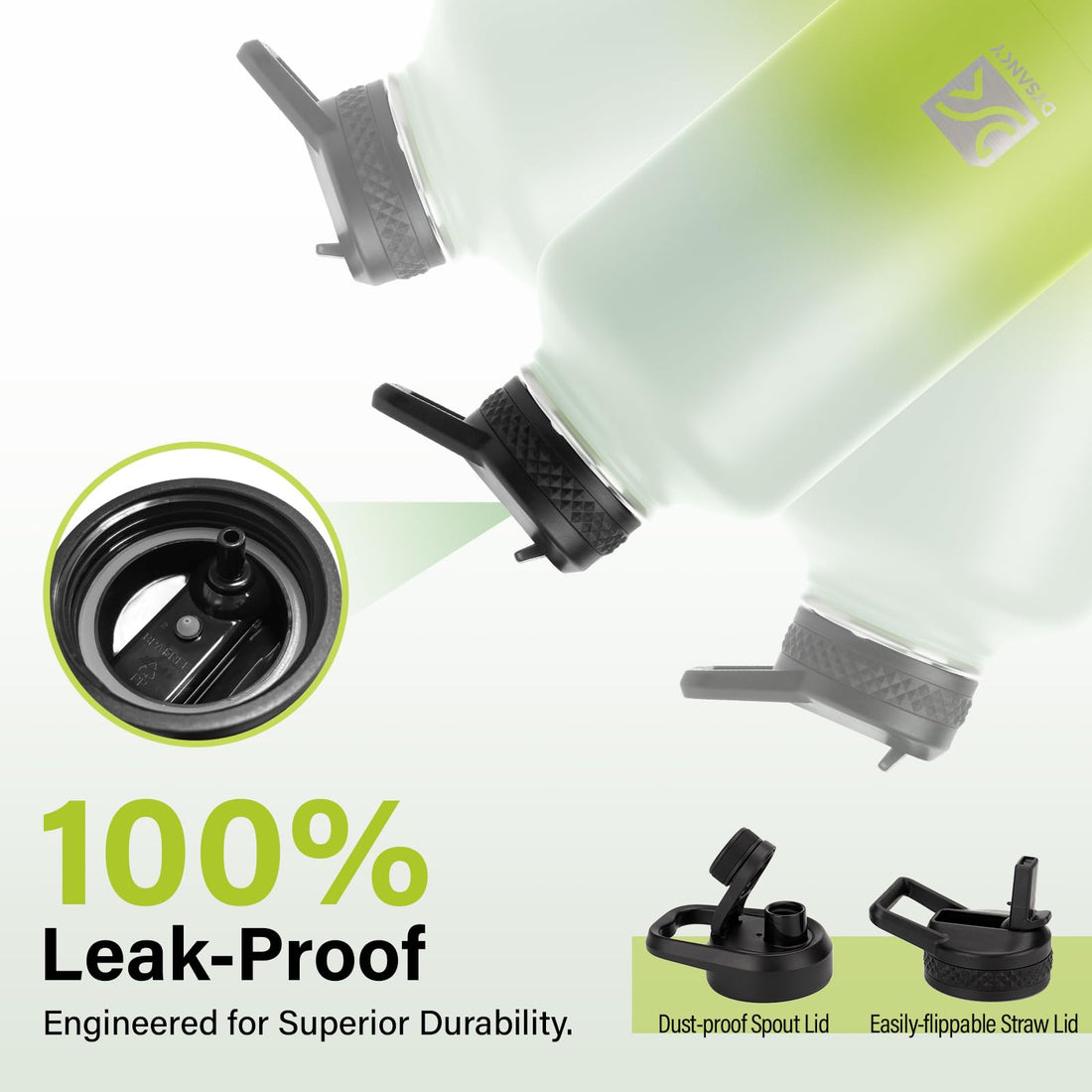 DYSANKY Insulated Vacuum Metal  Water Bottle