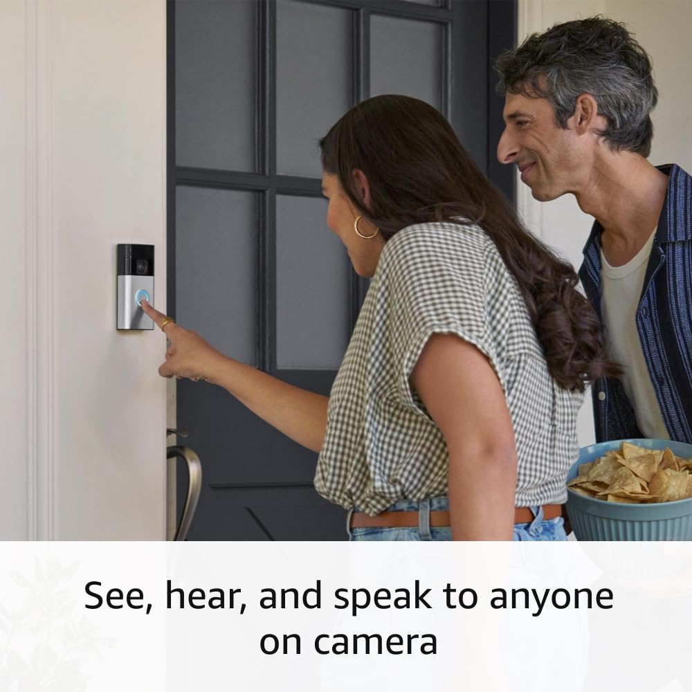 Ring Battery Doorbell | Home or business security with Head-to-Toe Video