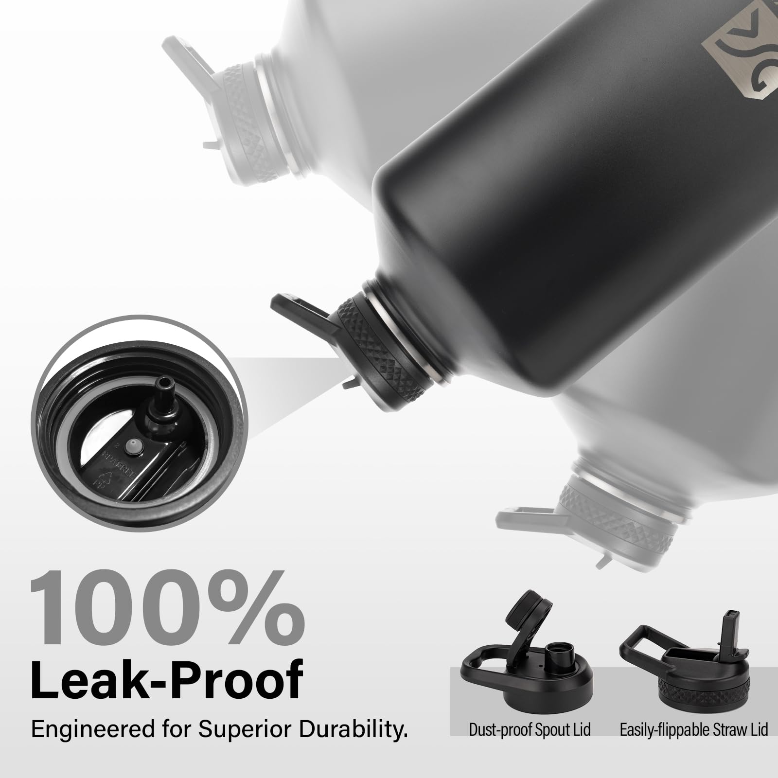 DYSANKY Insulated Vacuum Metal  Water Bottle