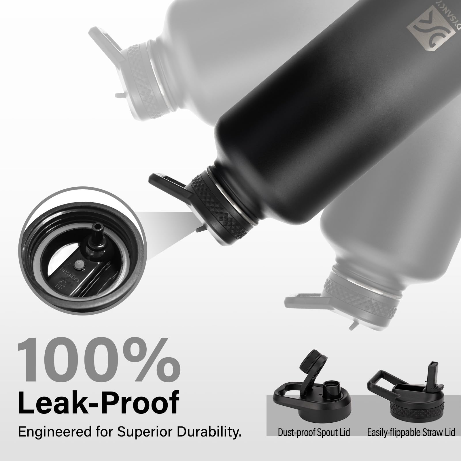 DYSANKY Insulated Vacuum Metal  Water Bottle