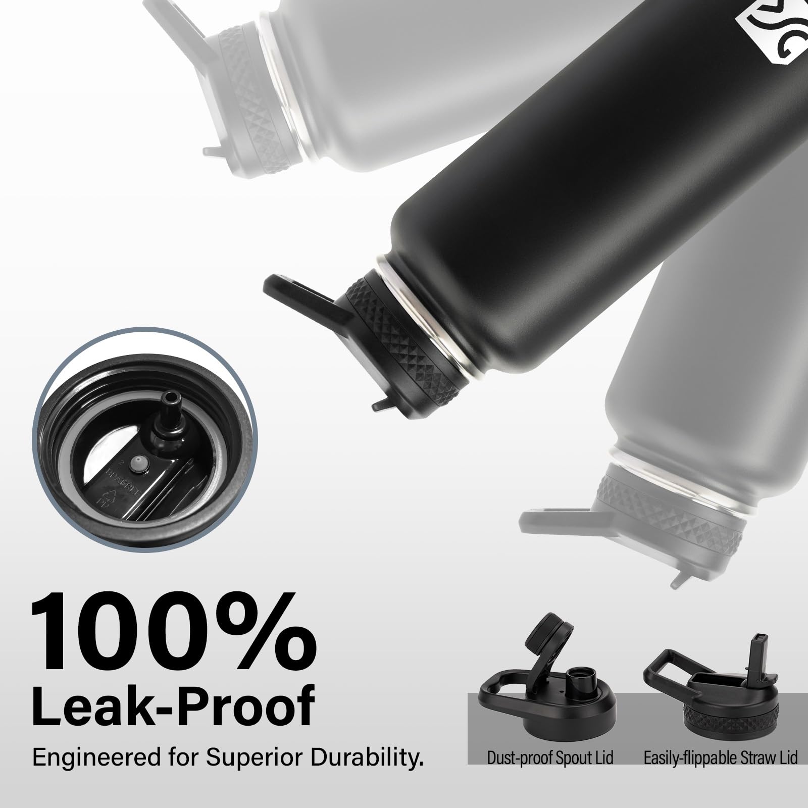 DYSANKY Insulated Vacuum Metal  Water Bottle