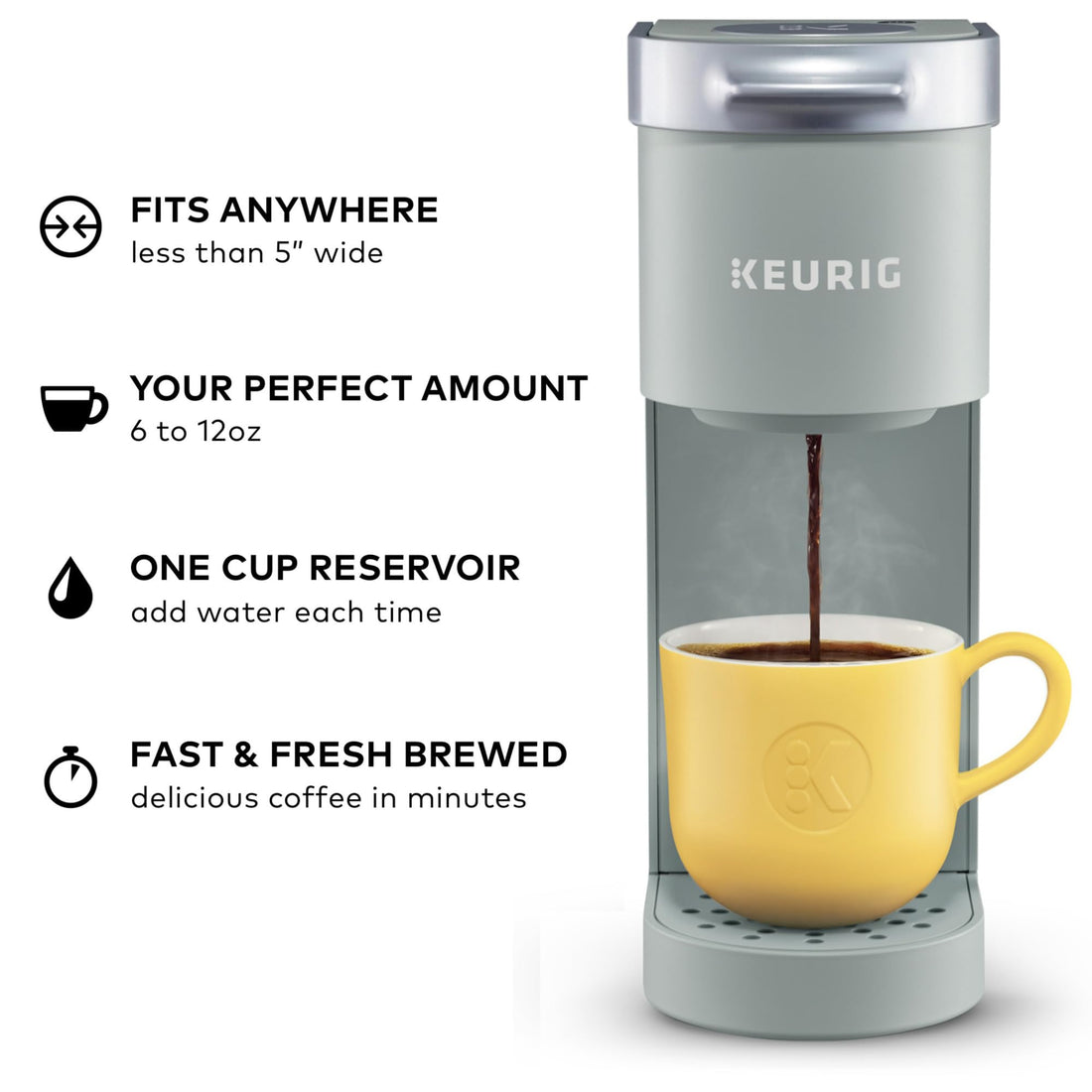 Keurig K-Mini Single Serve K-Cup Pod Coffee Maker