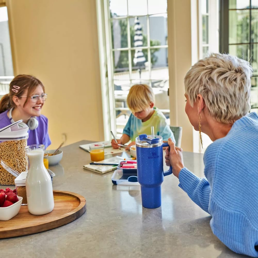 Stainless Steel Vacuum Insulated Tumbler with Lid and Straw