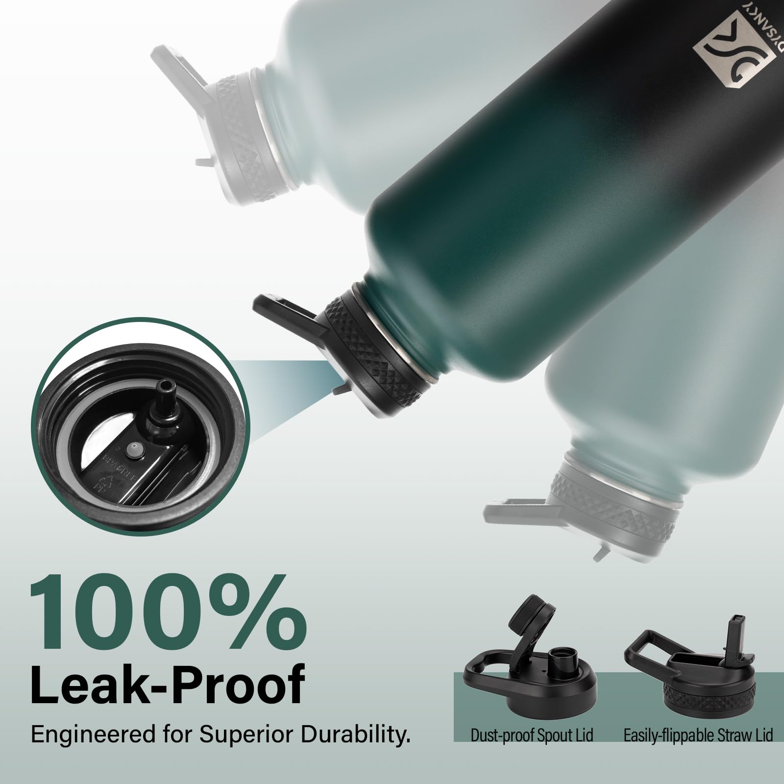 DYSANKY Insulated Vacuum Metal  Water Bottle