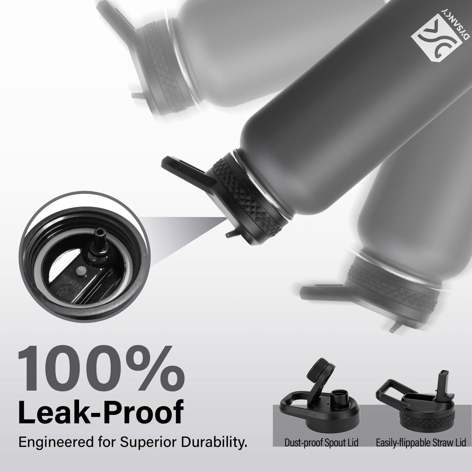 DYSANKY Insulated Vacuum Metal  Water Bottle