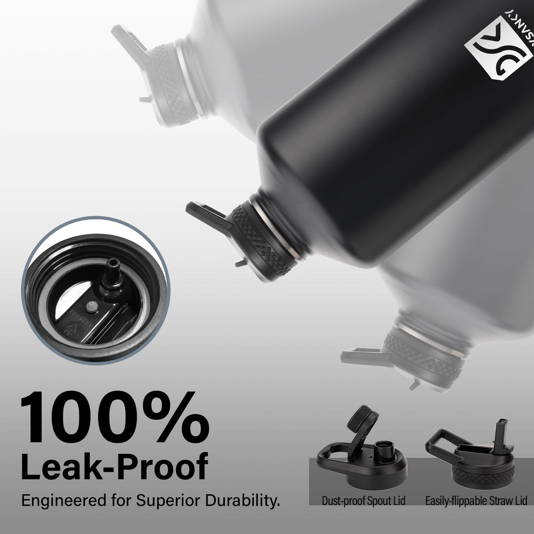 DYSANKY Insulated Vacuum Metal  Water Bottle