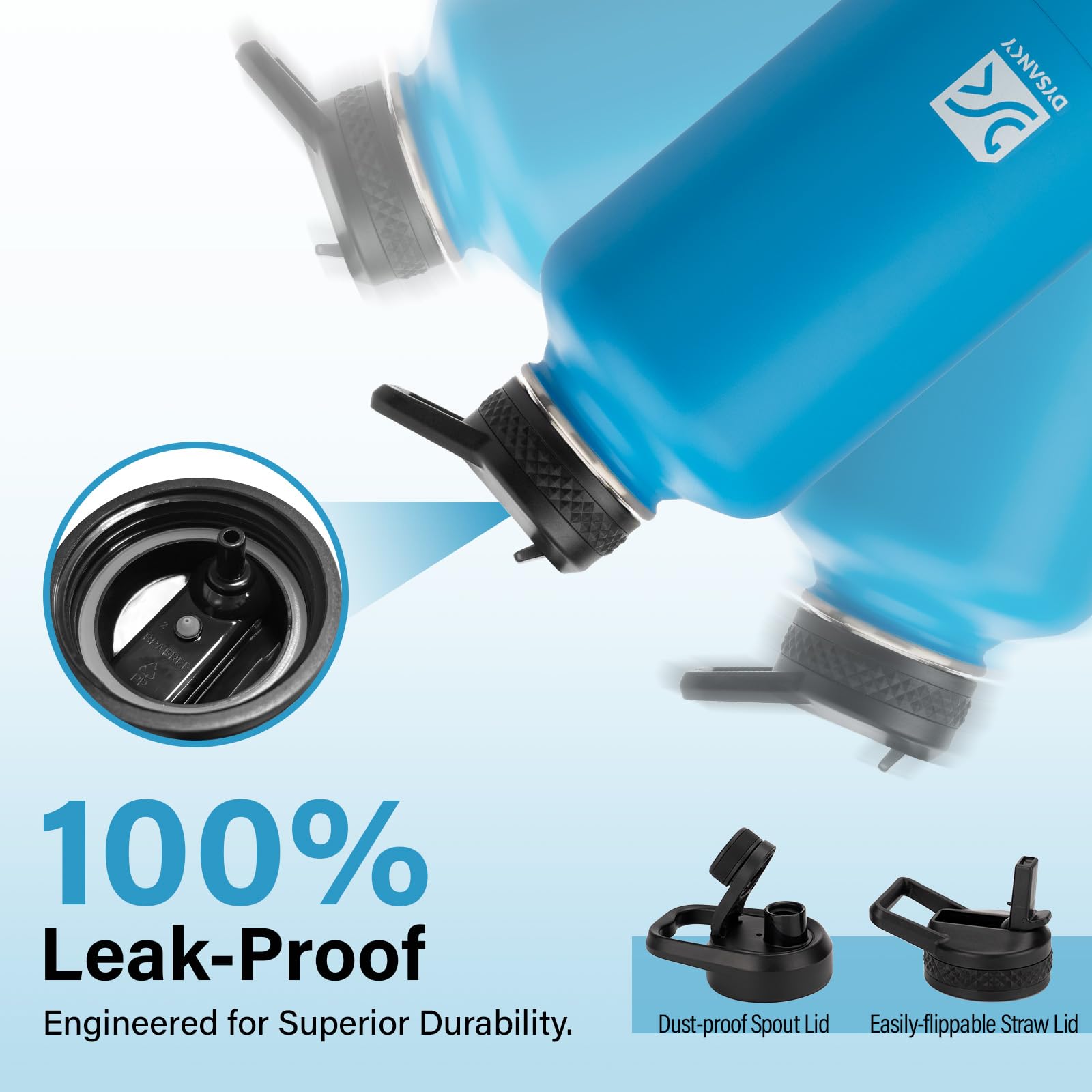 DYSANKY Insulated Vacuum Metal  Water Bottle