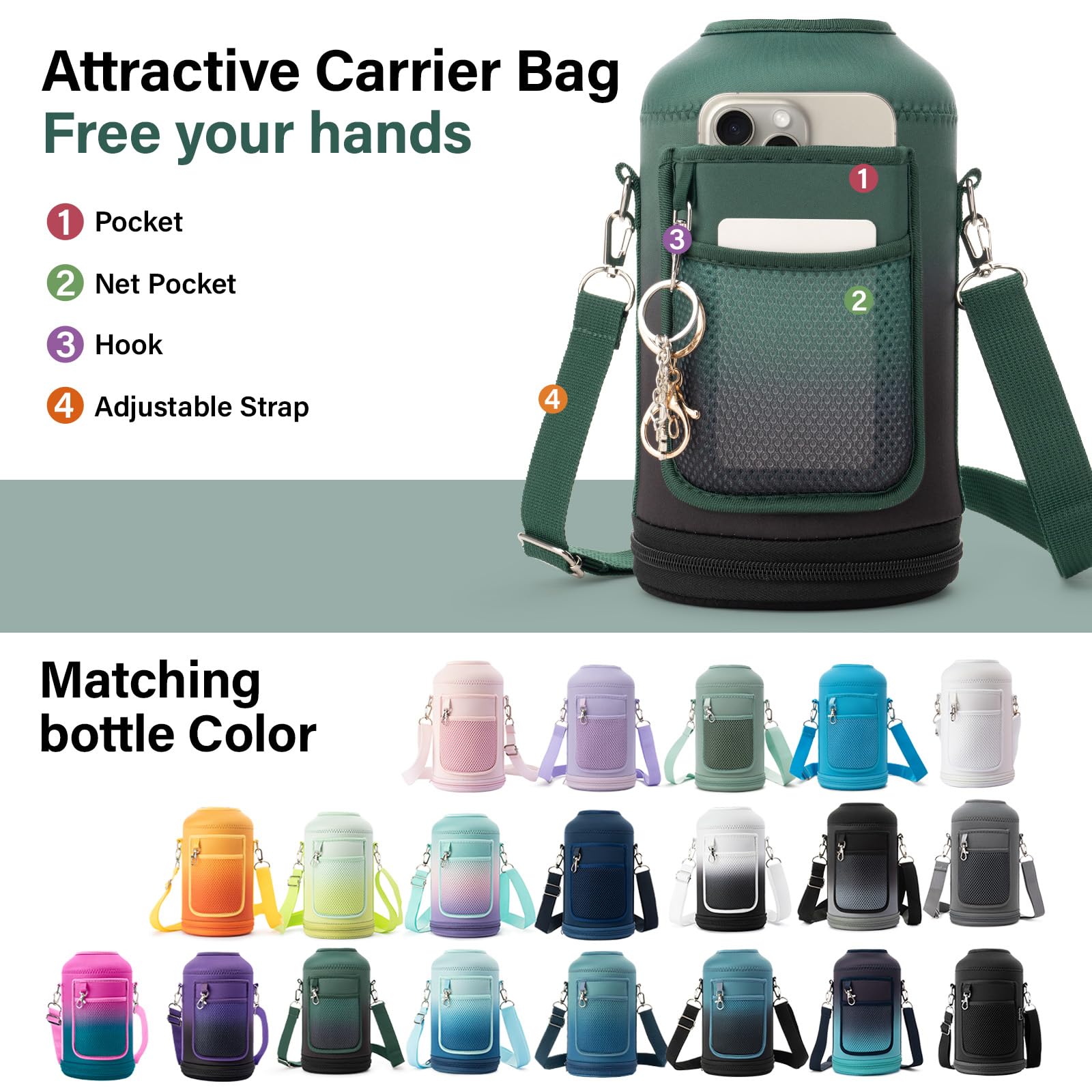 DYSANKY Insulated Vacuum Metal  Water Bottle