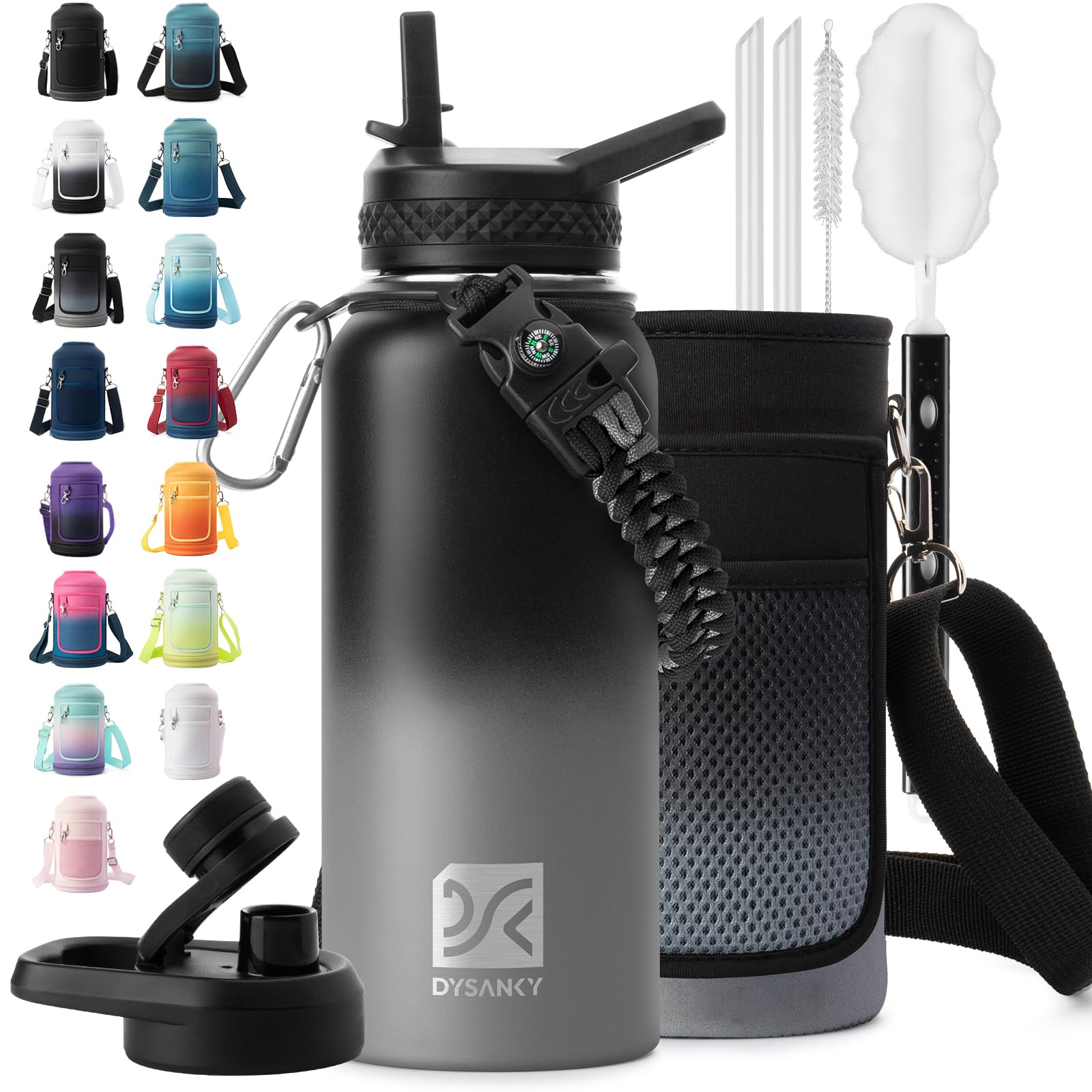 DYSANKY Insulated Vacuum Metal  Water Bottle