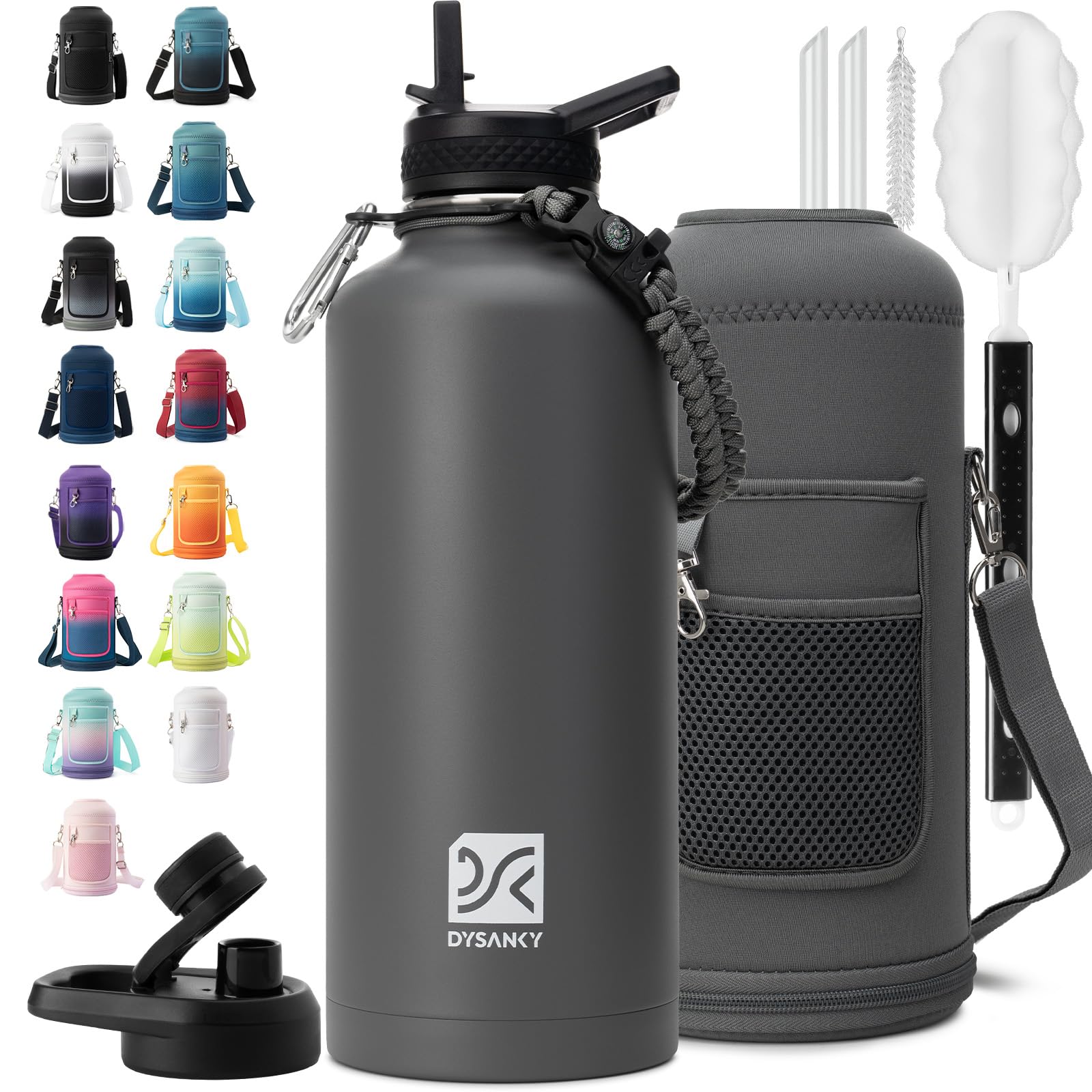DYSANKY Insulated Vacuum Metal  Water Bottle