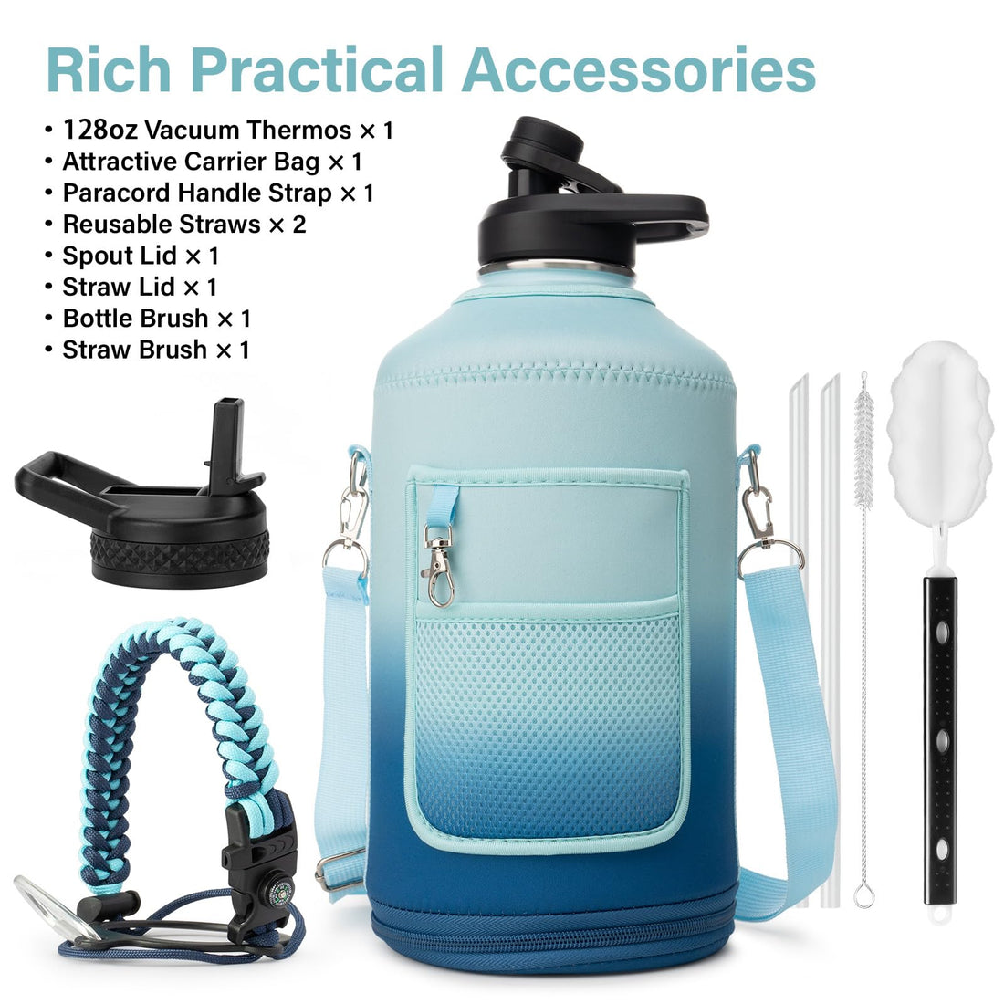 DYSANKY Insulated Vacuum Metal  Water Bottle