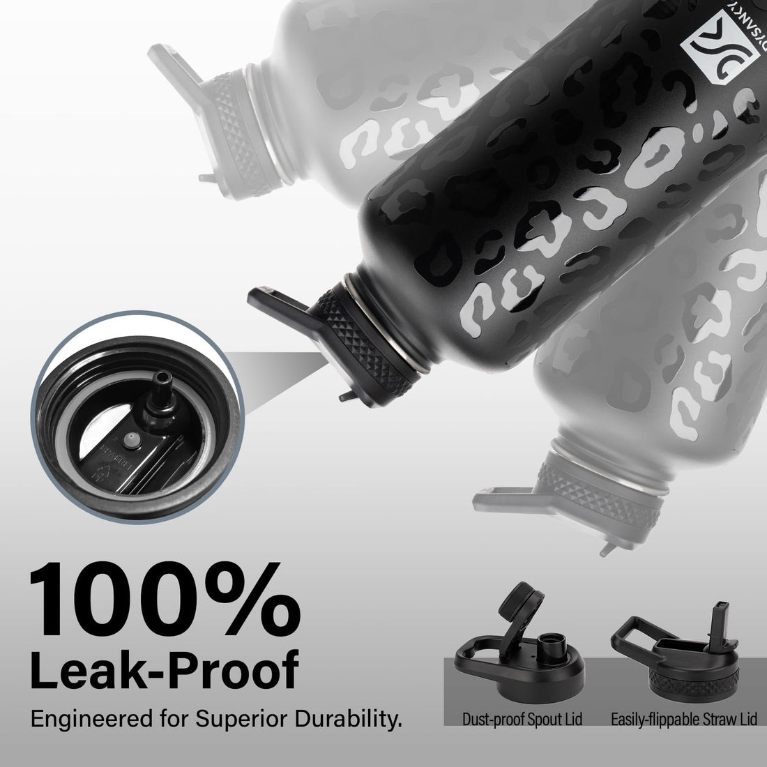 DYSANKY Insulated Vacuum Metal  Water Bottle