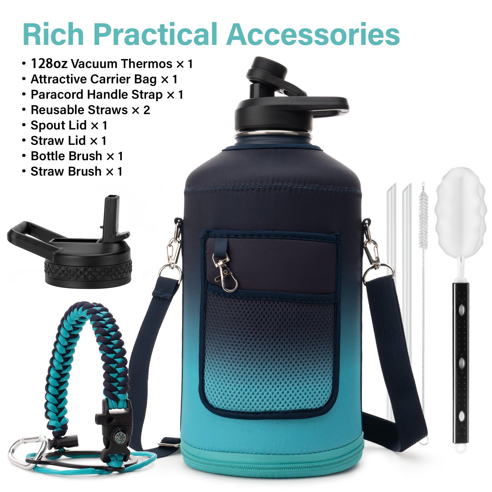 DYSANKY Insulated Vacuum Metal  Water Bottle