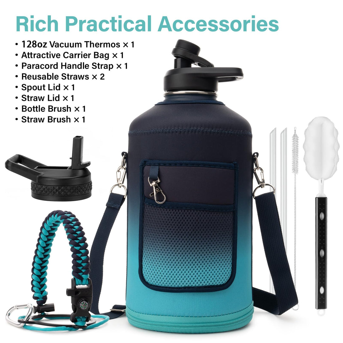 DYSANKY Insulated Vacuum Metal  Water Bottle