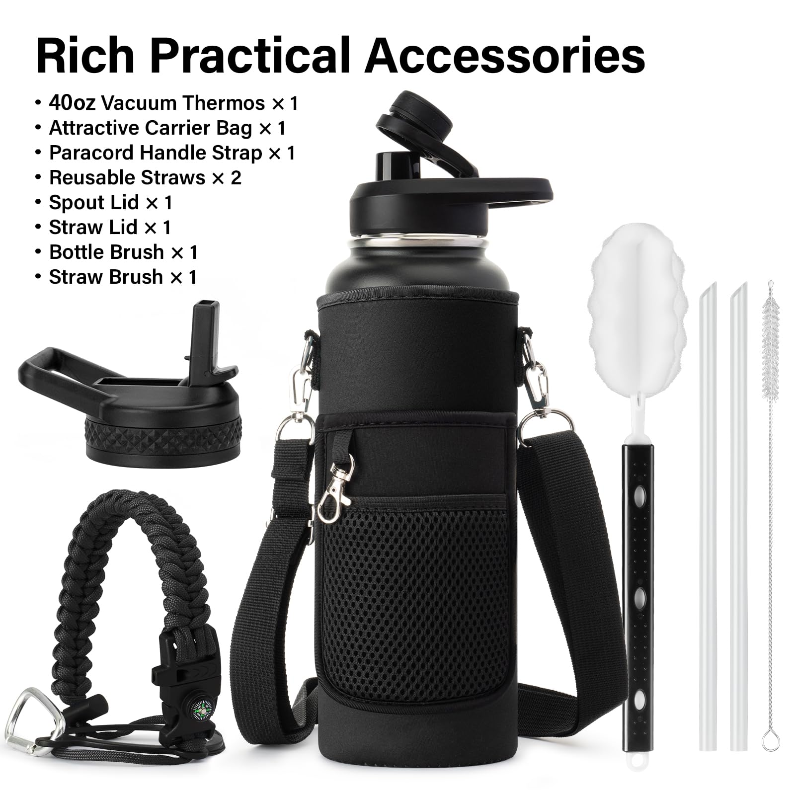 DYSANKY Insulated Vacuum Metal  Water Bottle