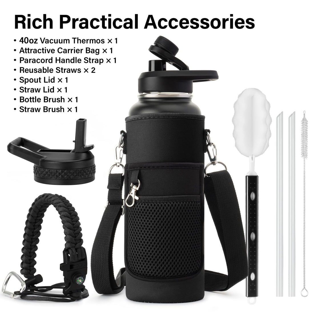 DYSANKY Insulated Vacuum Metal  Water Bottle