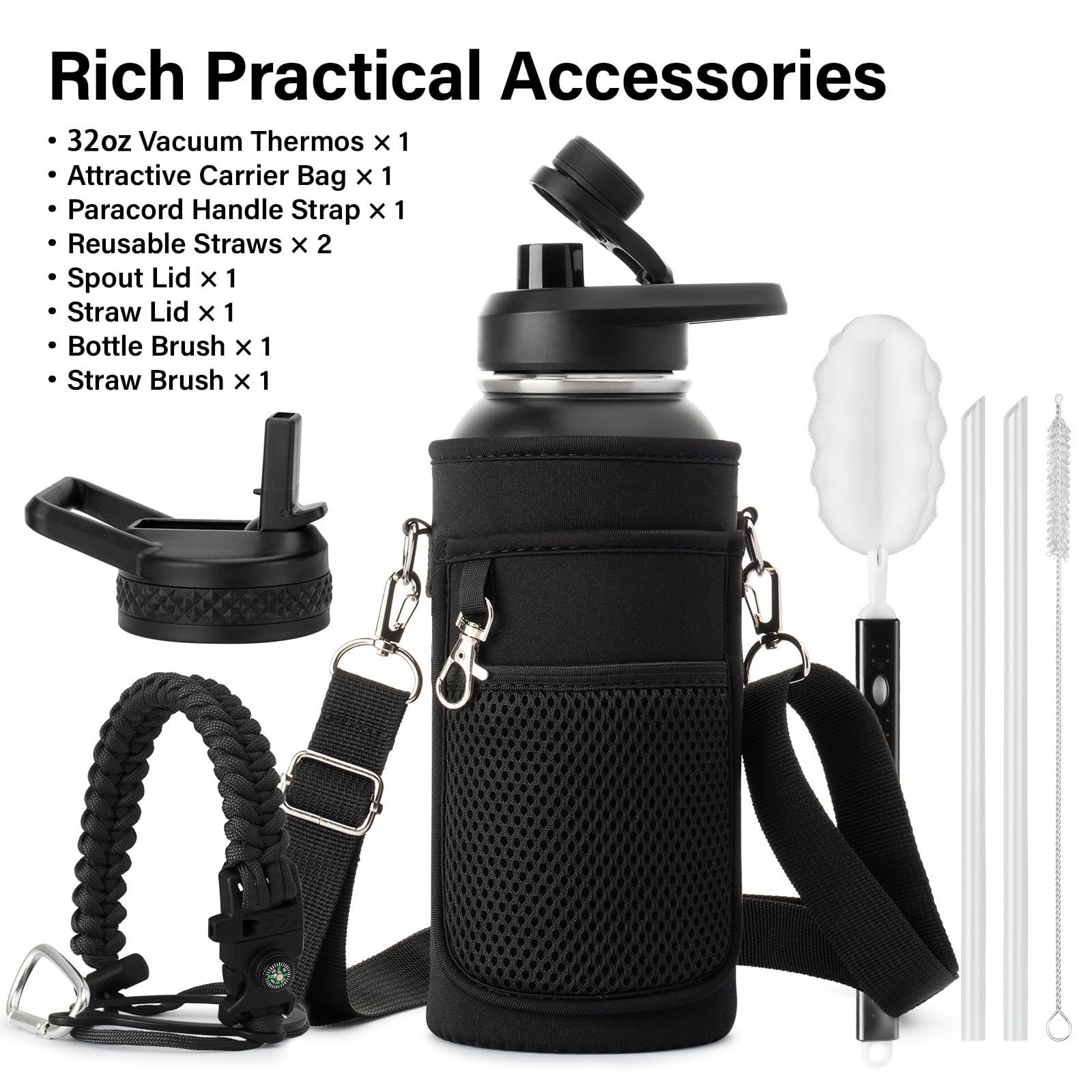 DYSANKY Insulated Vacuum Metal  Water Bottle