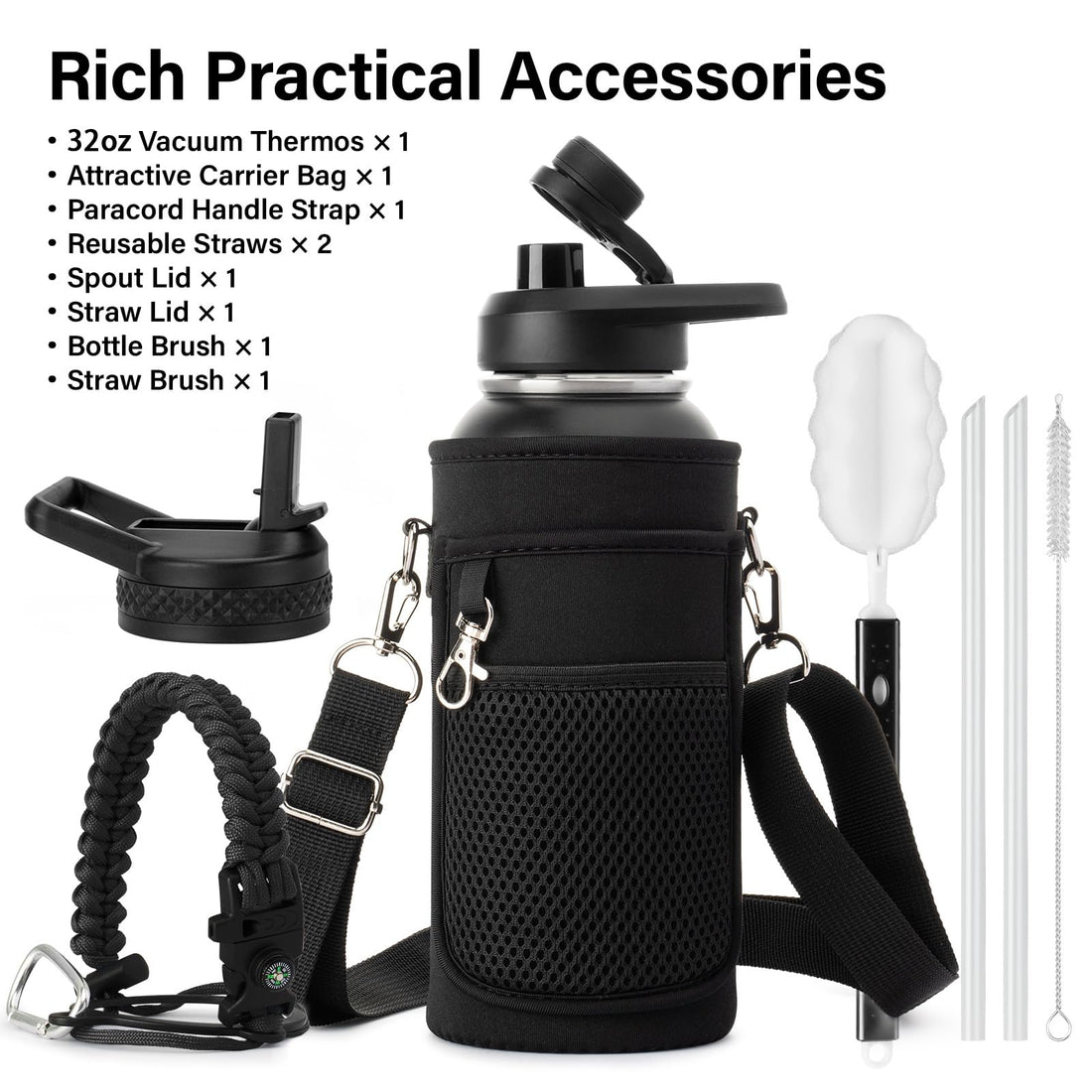 DYSANKY Insulated Vacuum Metal  Water Bottle