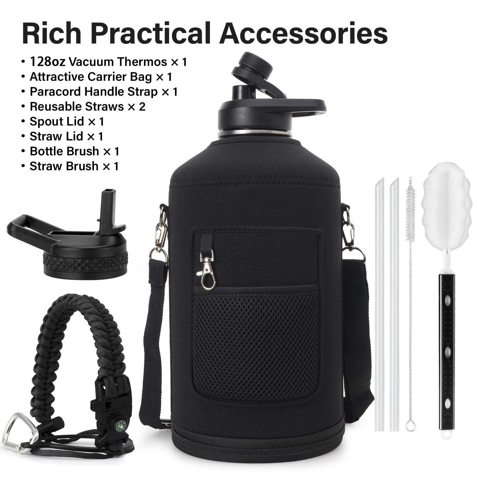 DYSANKY Insulated Vacuum Metal  Water Bottle