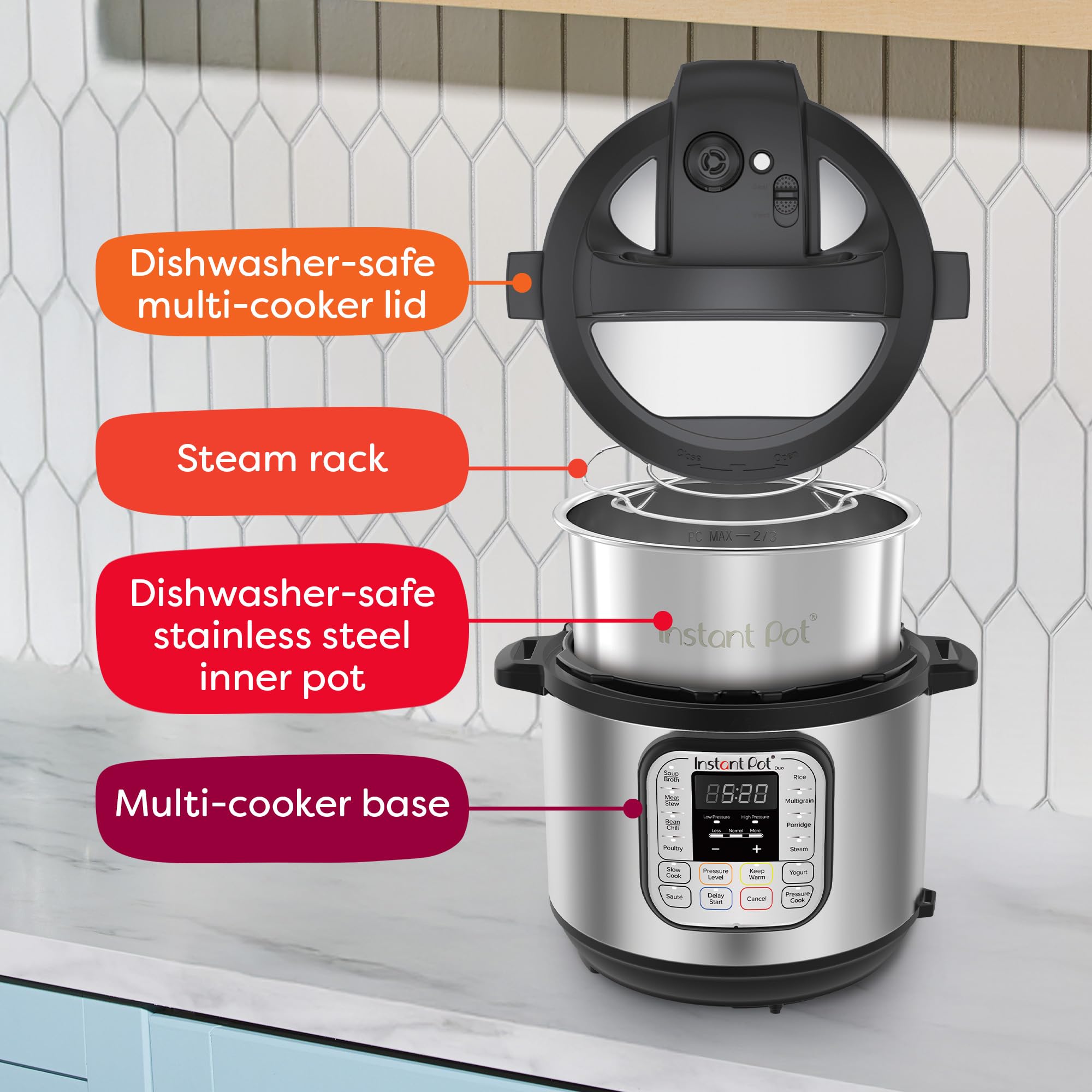 Instant Pot Duo 7-in-1 Electric Pressure Cooker