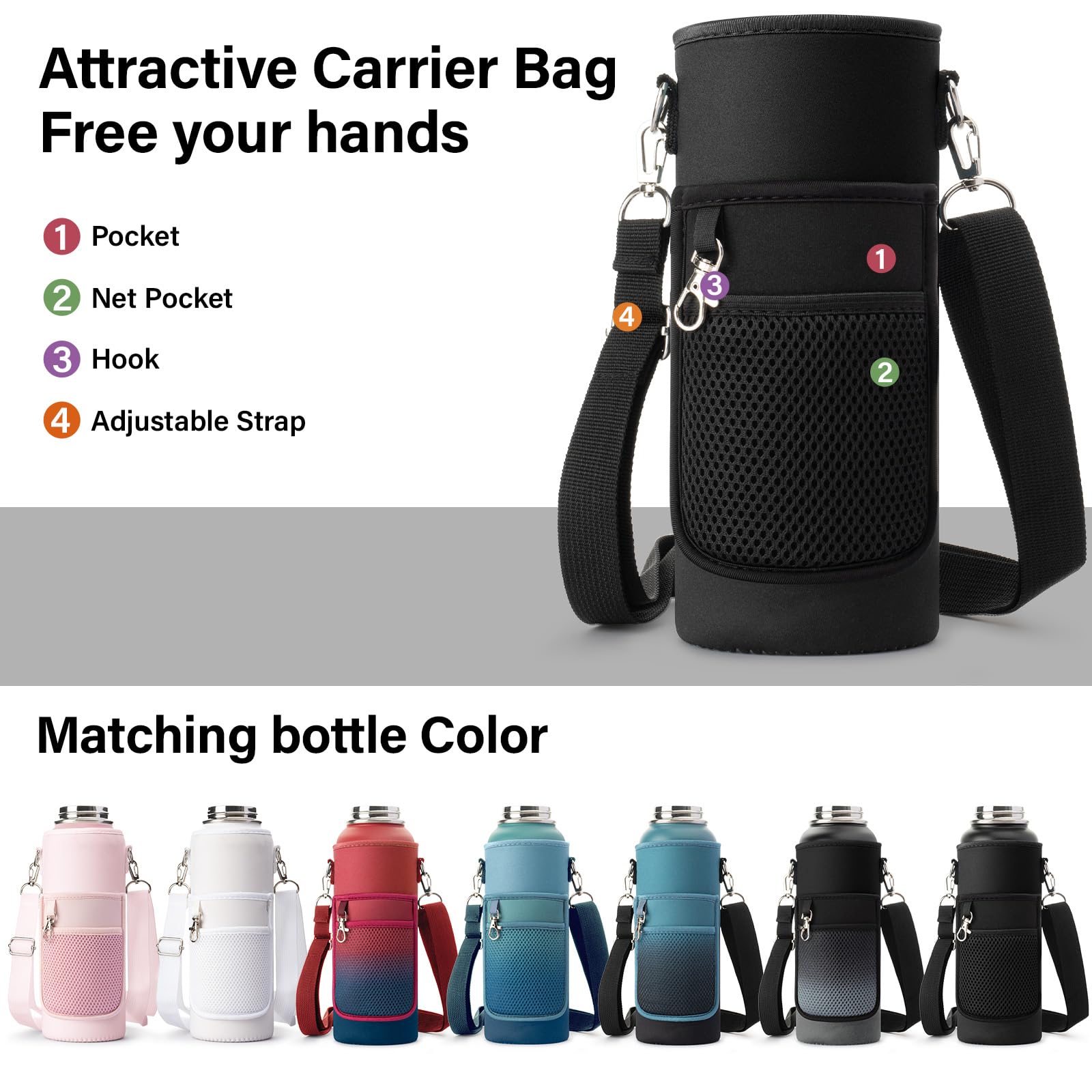 DYSANKY Insulated Vacuum Metal  Water Bottle