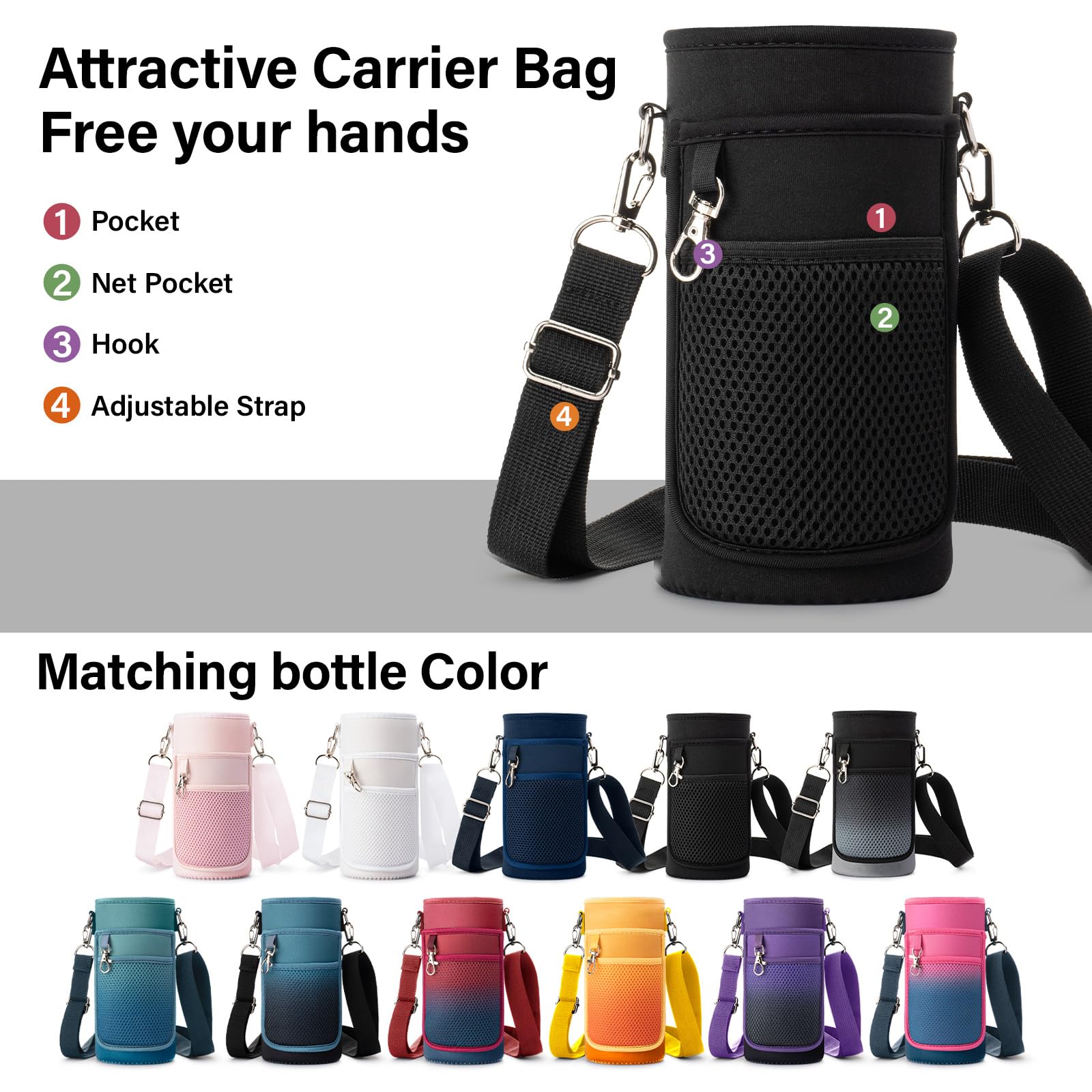 DYSANKY Insulated Vacuum Metal  Water Bottle