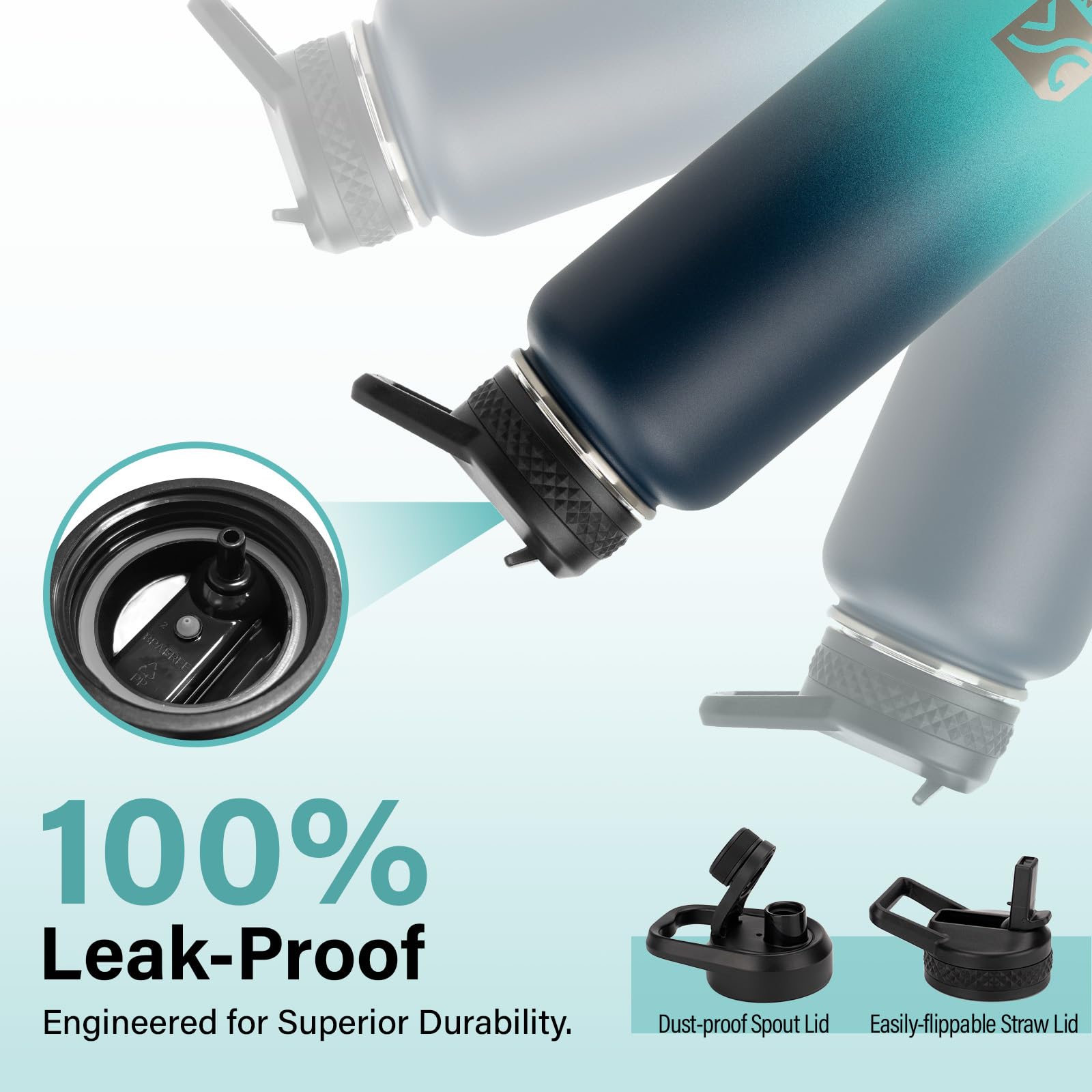 DYSANKY Insulated Vacuum Metal  Water Bottle