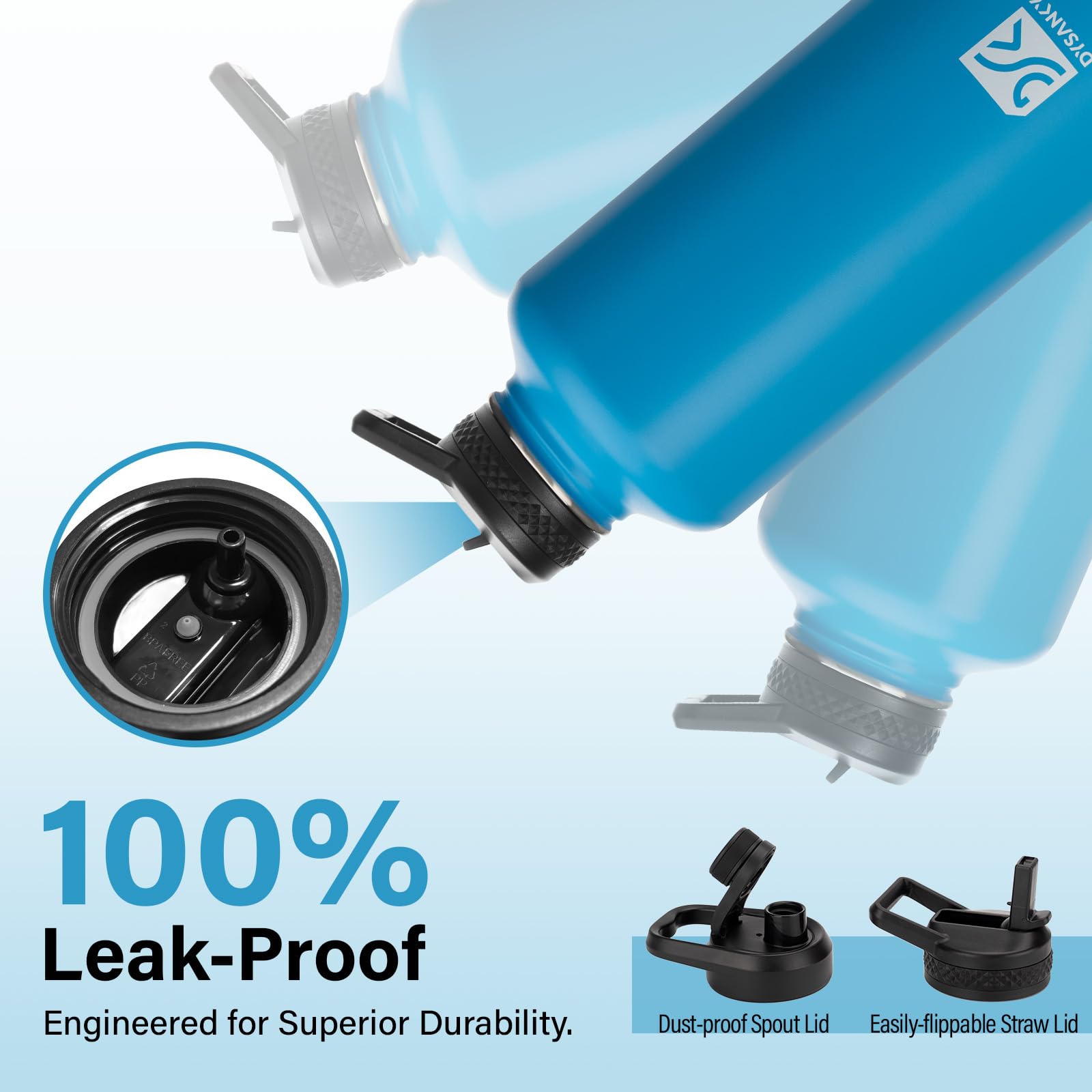 DYSANKY Insulated Vacuum Metal  Water Bottle