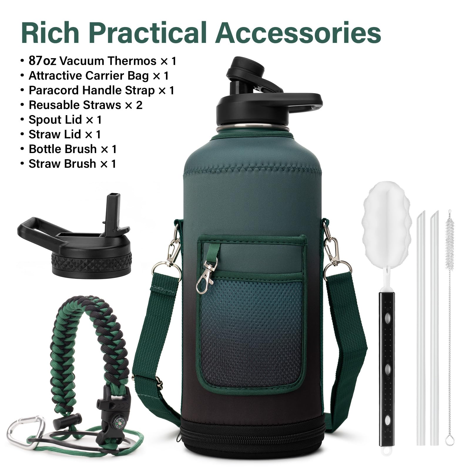 DYSANKY Insulated Vacuum Metal  Water Bottle