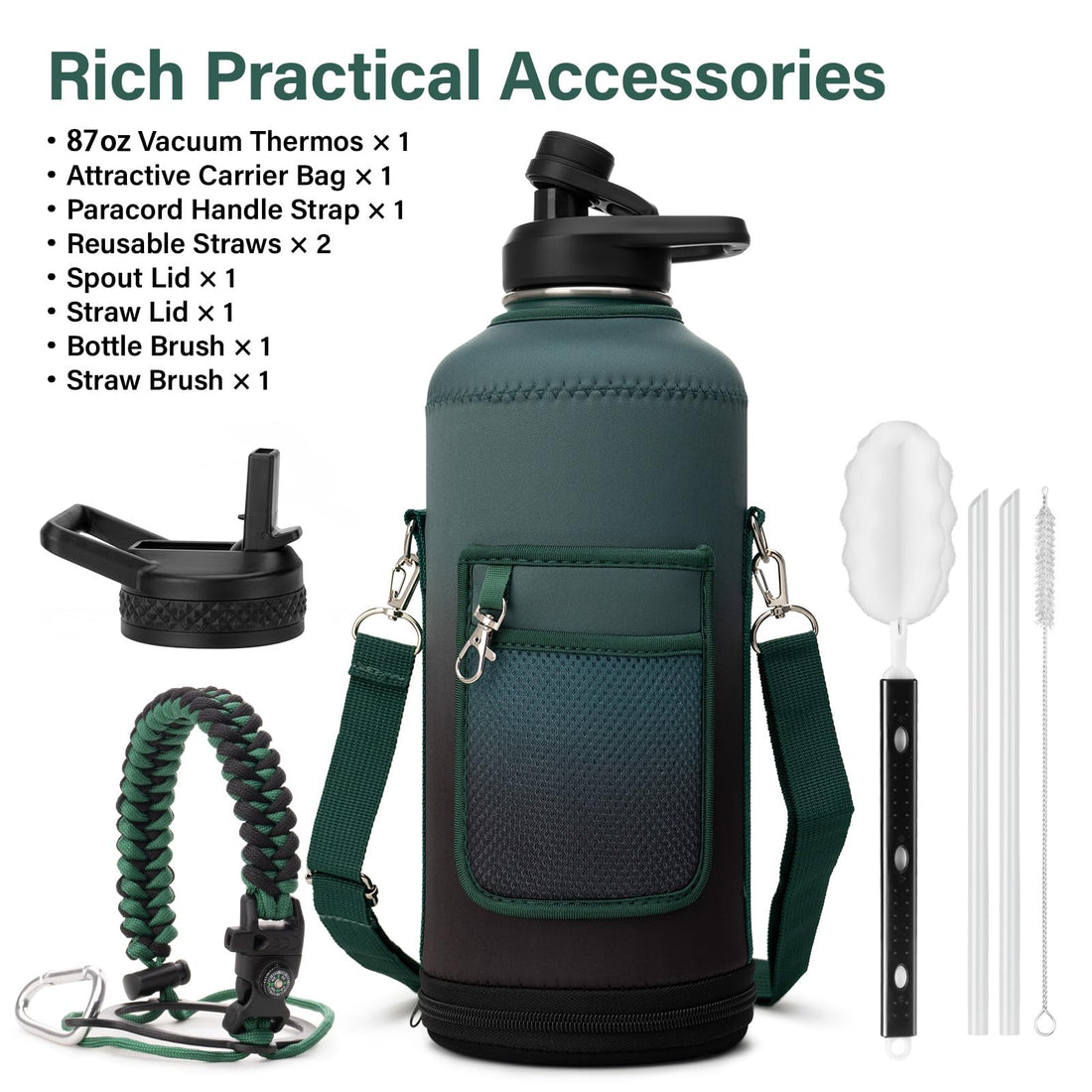 DYSANKY Insulated Vacuum Metal  Water Bottle