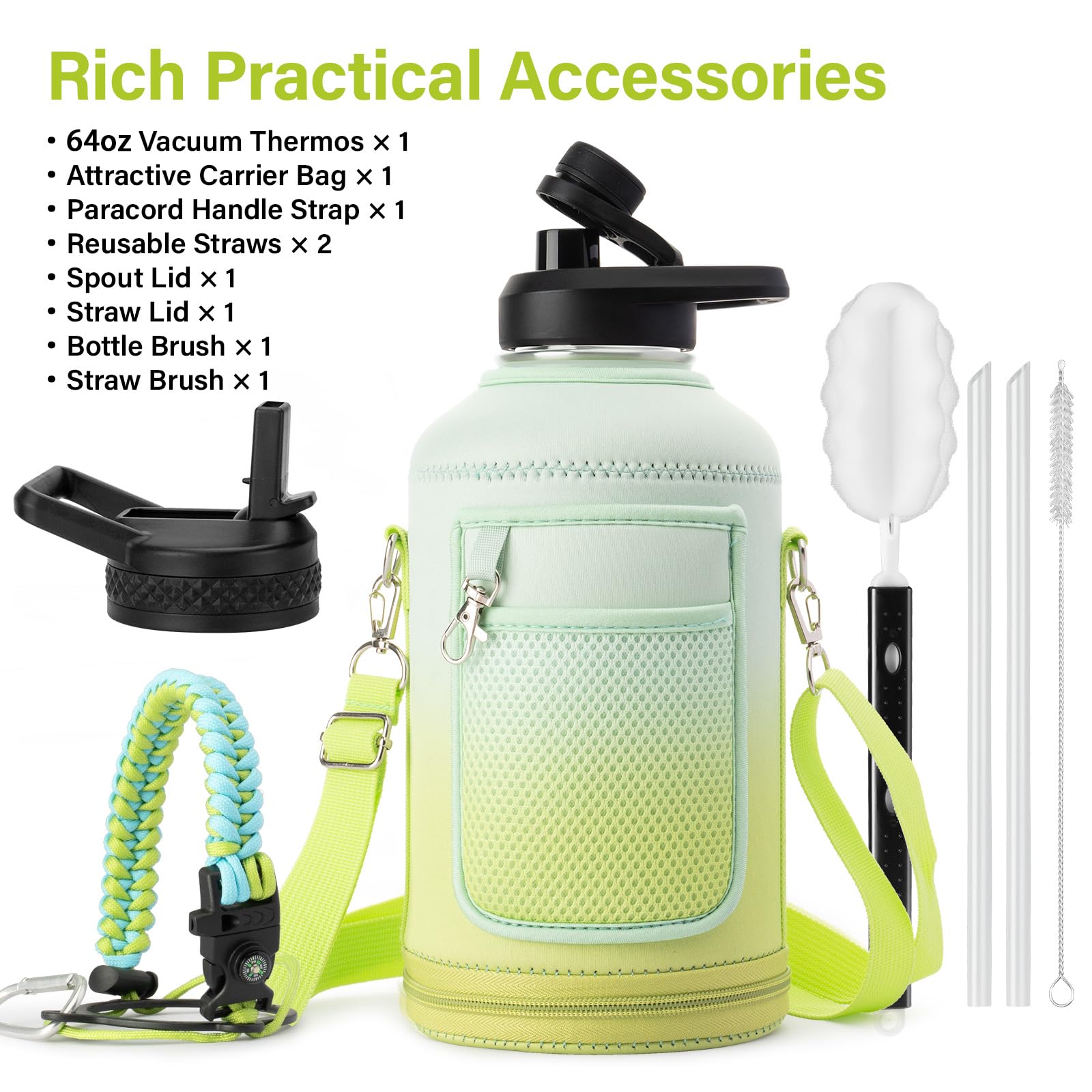 DYSANKY Insulated Vacuum Metal  Water Bottle