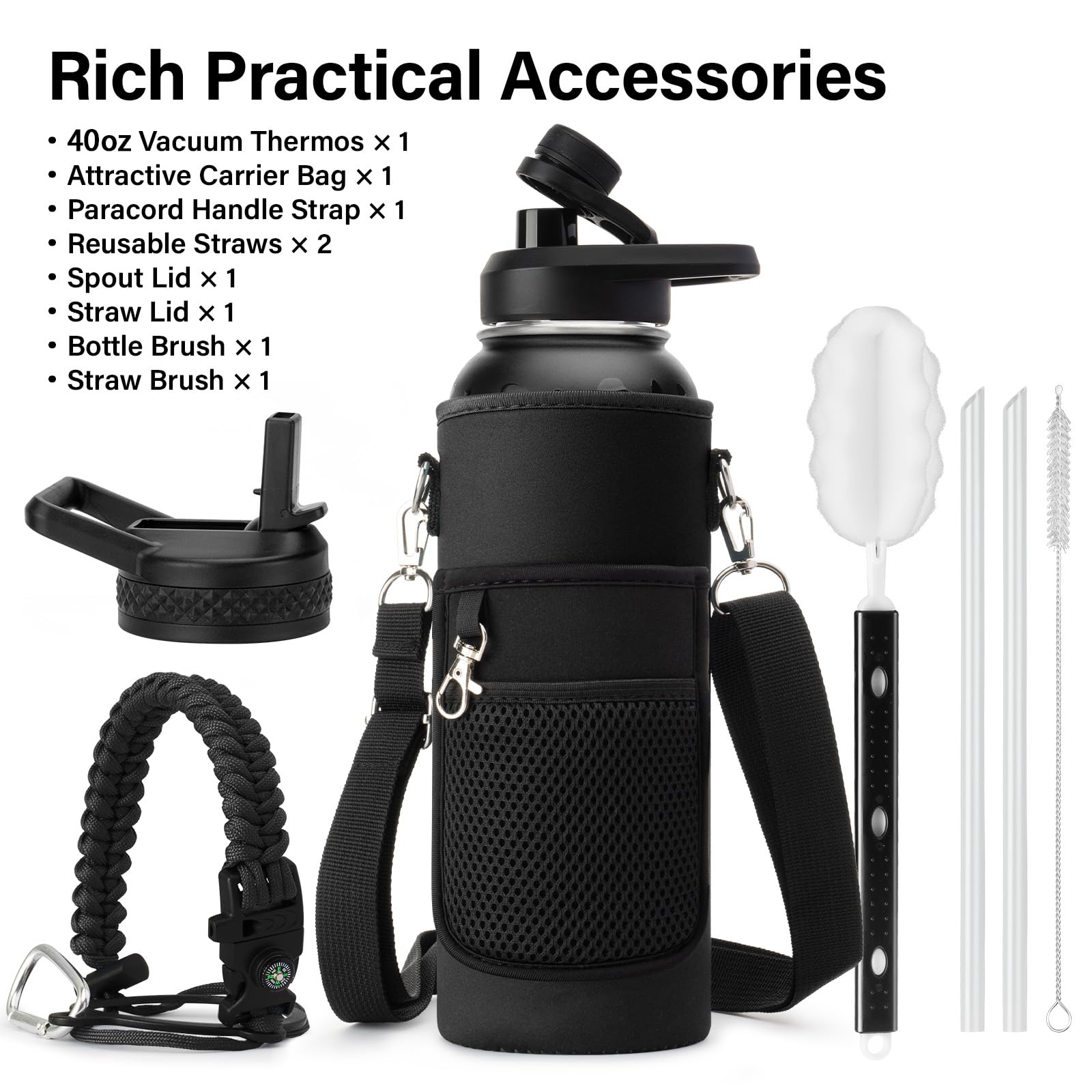 DYSANKY Insulated Vacuum Metal  Water Bottle