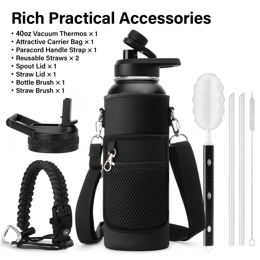 DYSANKY Insulated Vacuum Metal  Water Bottle