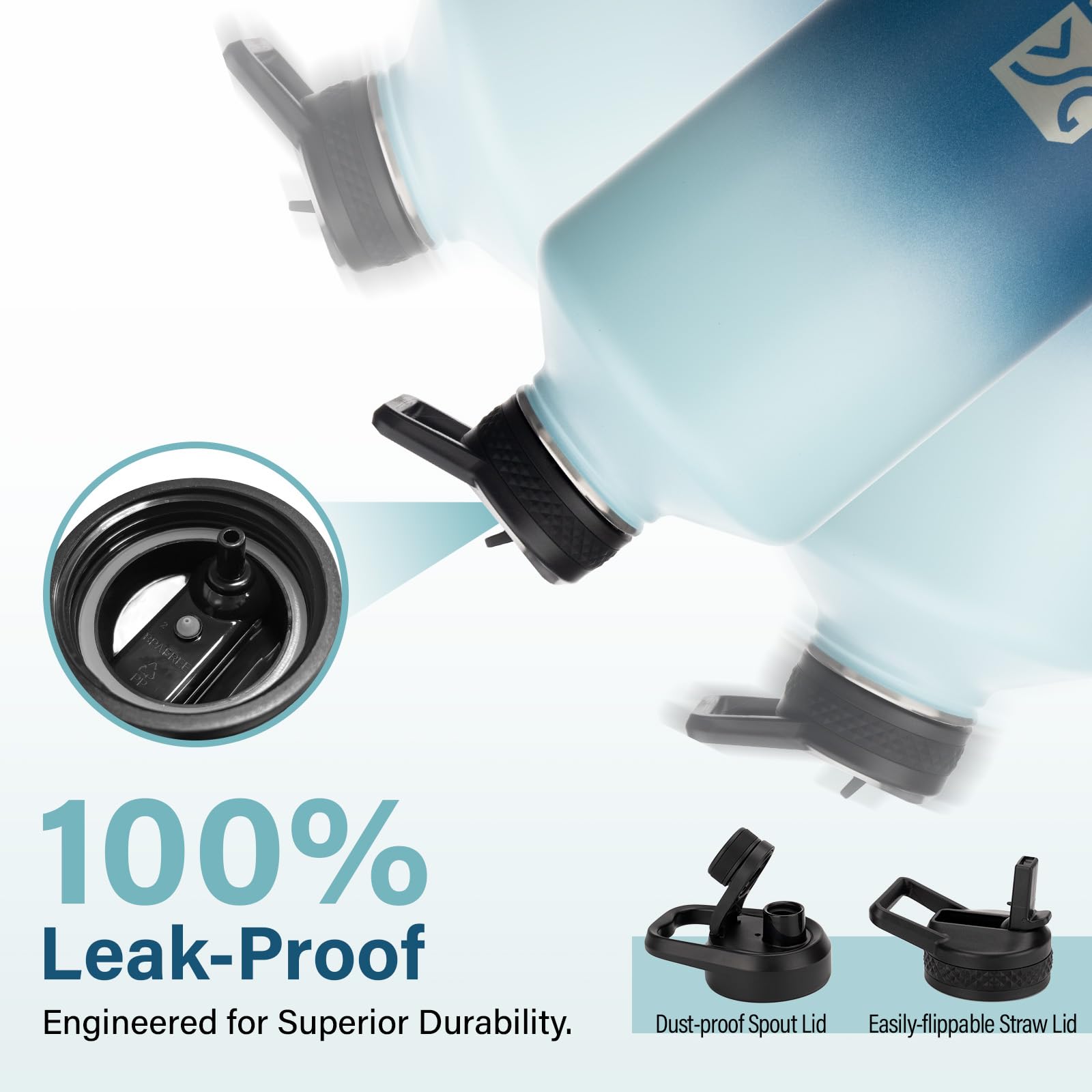 DYSANKY Insulated Vacuum Metal  Water Bottle