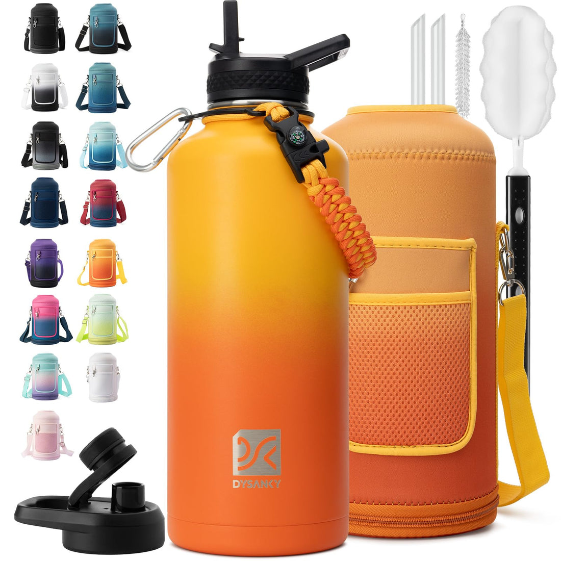 DYSANKY Insulated Vacuum Metal  Water Bottle