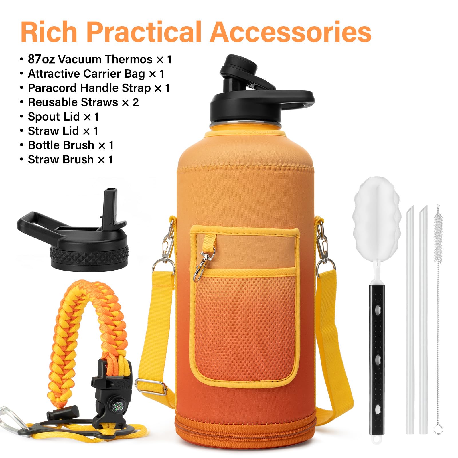 DYSANKY Insulated Vacuum Metal  Water Bottle