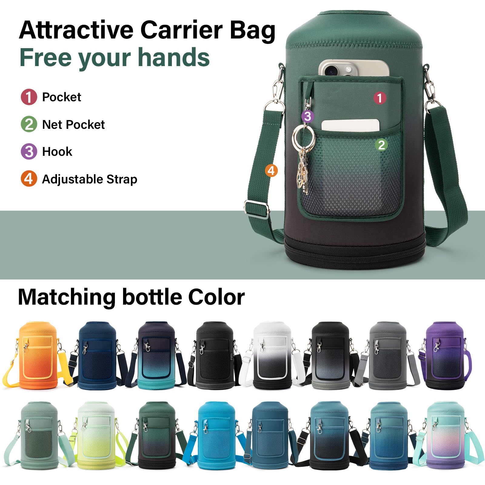 DYSANKY Insulated Vacuum Metal  Water Bottle