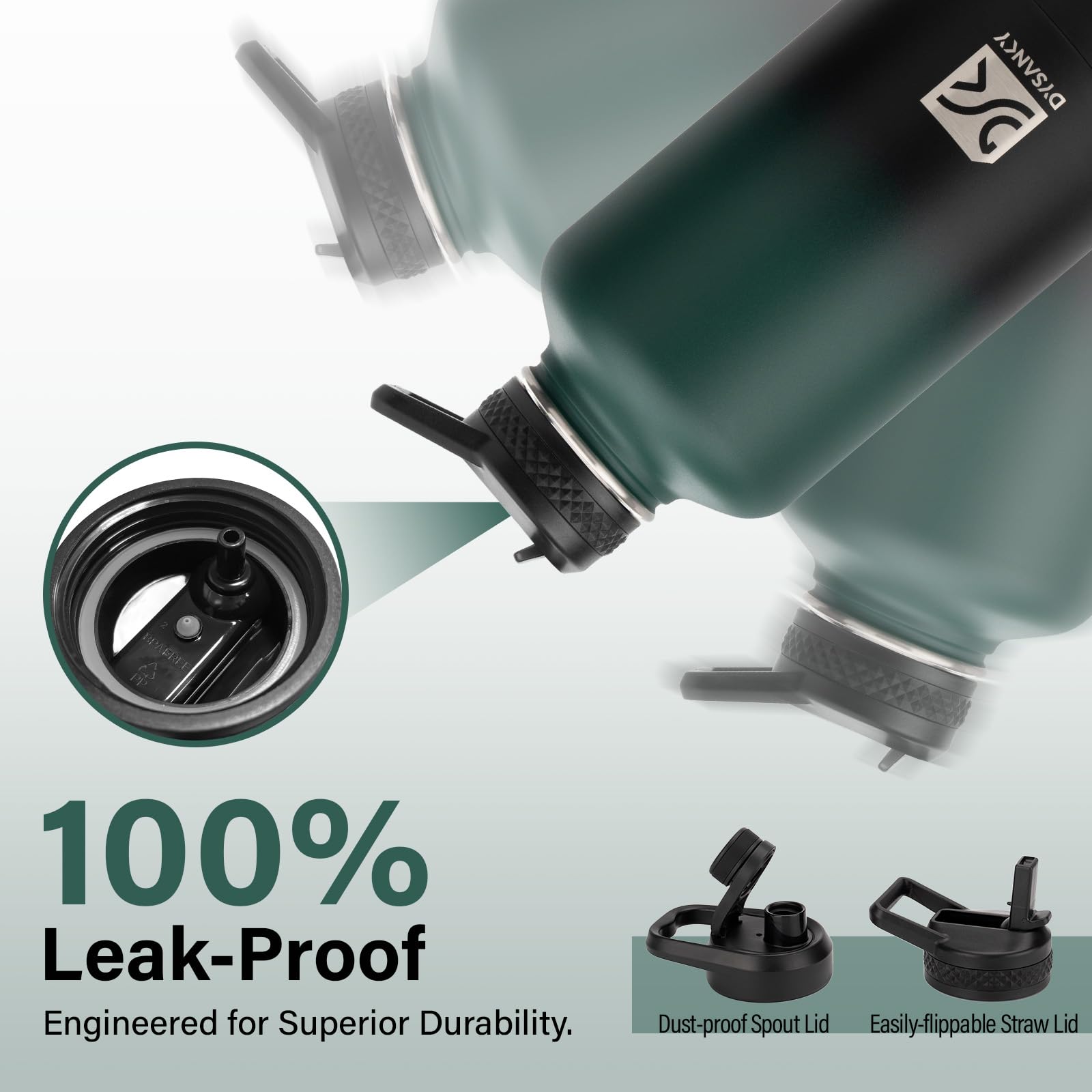 DYSANKY Insulated Vacuum Metal  Water Bottle